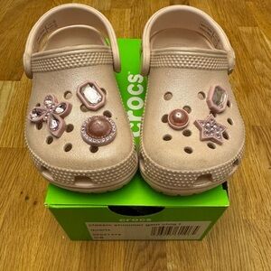 Crocs classic shimmer clog